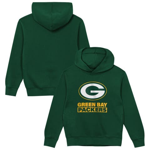 Toddler Outerstuff  Green Green Bay Packers Back to Basics Hoodie