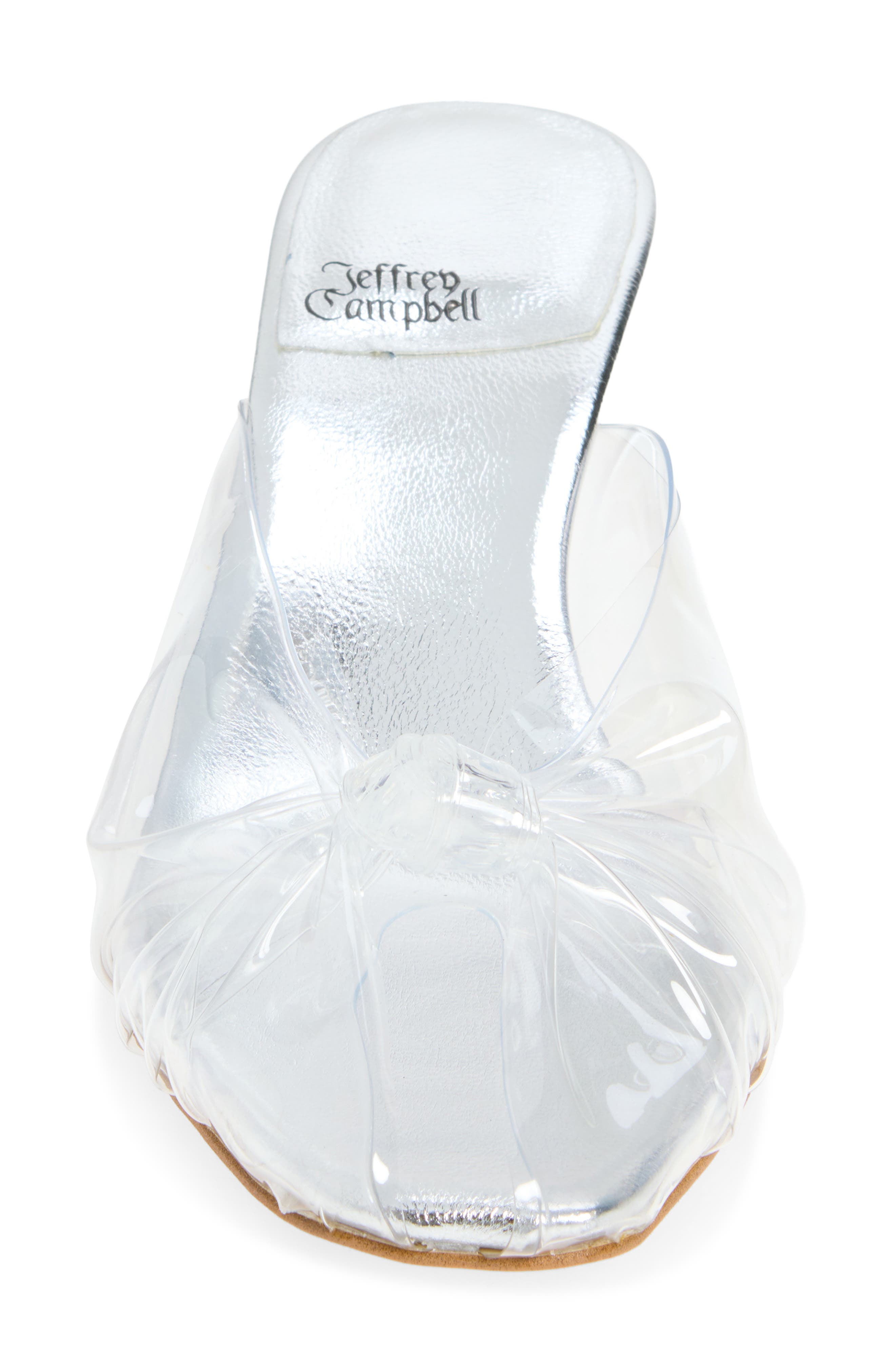 Jeffrey Campbell Crystala Knotted Open Toe Slide Sandal, Alternate, color, 