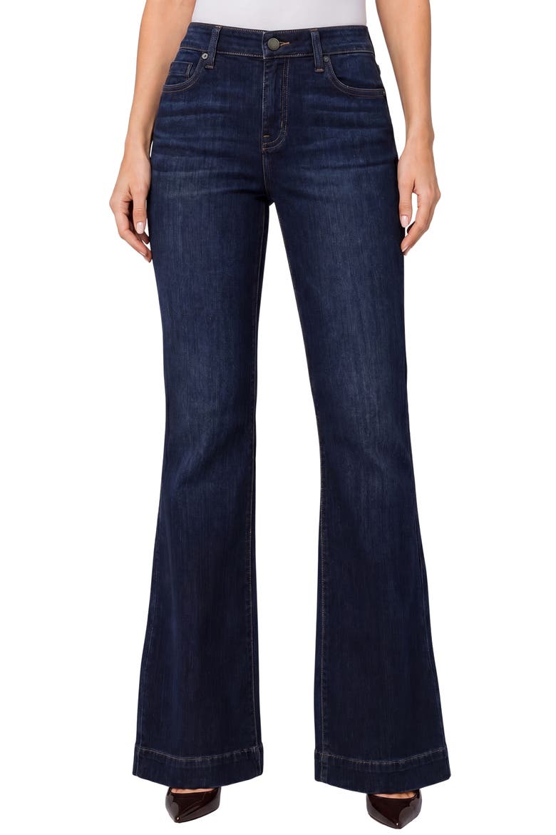 Lucy Wide Hem Bootcut Jeans, Main, color, HALIFAX