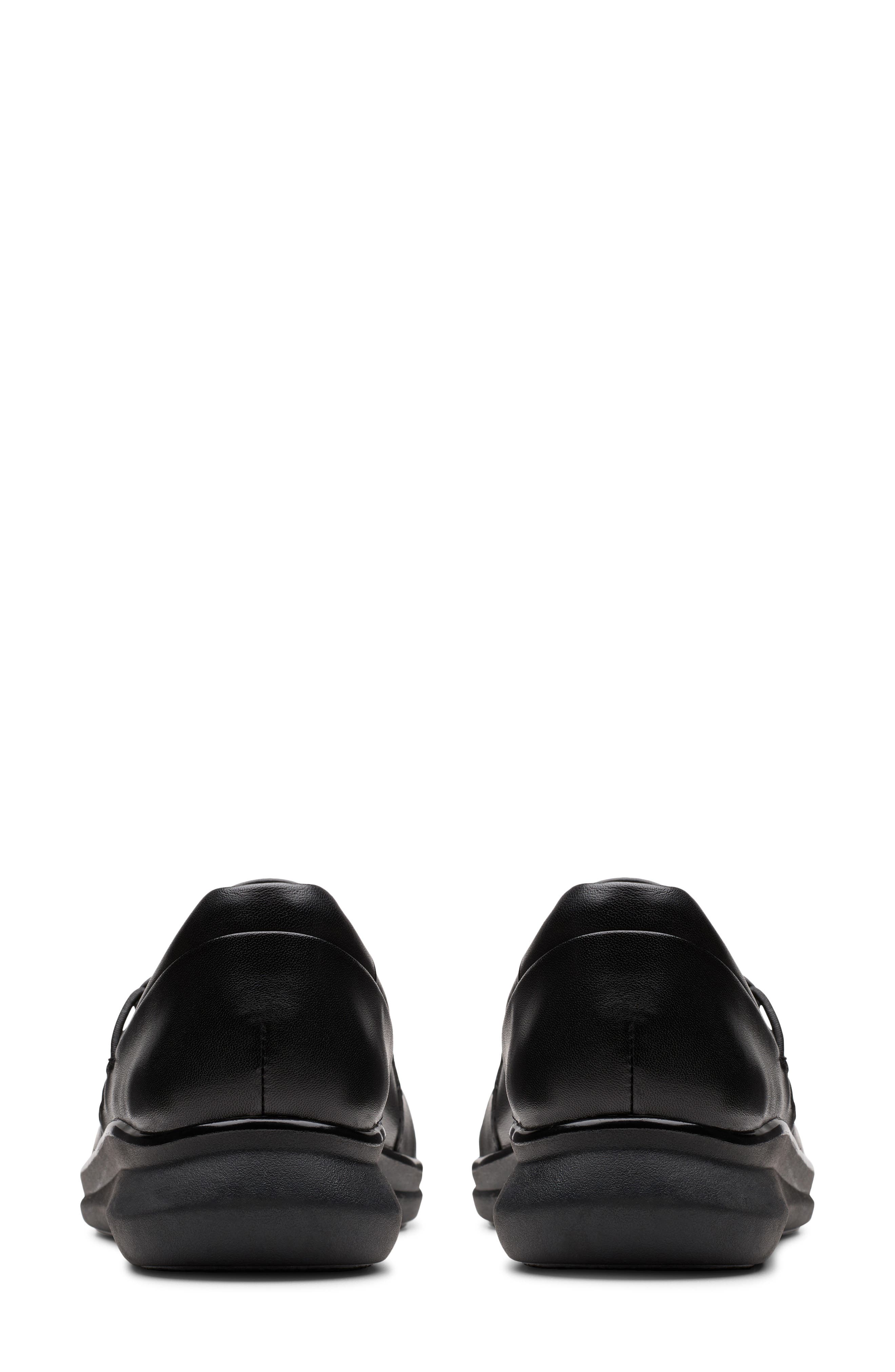 Lynell Slip On Loafer, Alternate, color, BLACK LEATHER