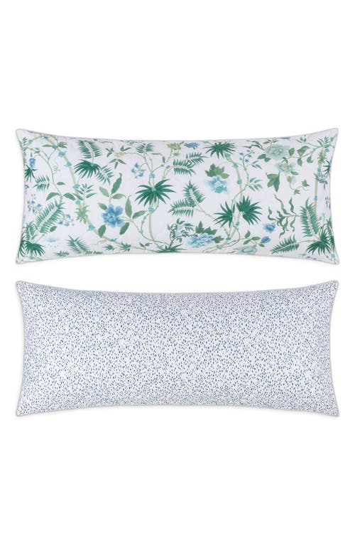 Matouk Reversible Lumbar Pillow In Green