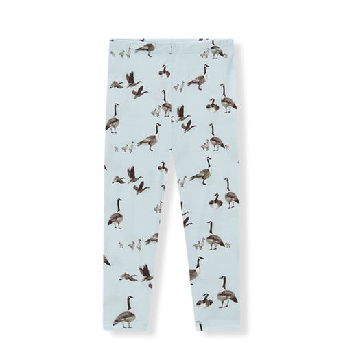 Milkbarn Luxe Stretch Long Sleeve Two Piece Pajama Set In Blue