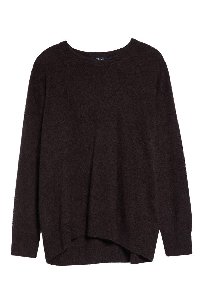 Chicca Cashmere Sweater, Alternate, color, BROWN