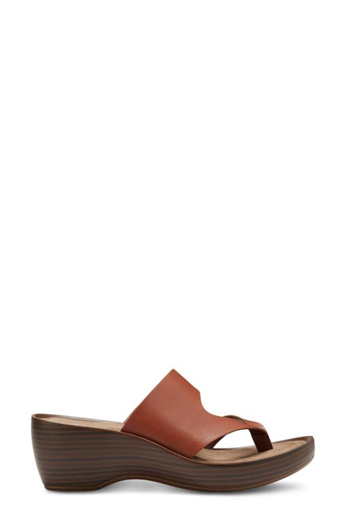 Shop Eastland Laurel Wedge Sandal In Tan