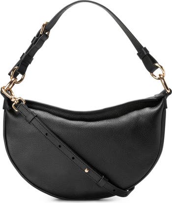 Elizabeth Raffia & Leather Crossbody Bag