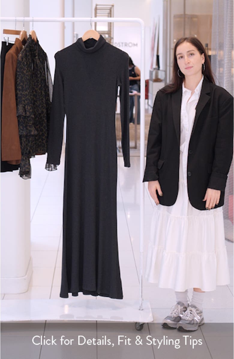 Vanya Long Sleeve Sweater Dress, sales video thumbnail