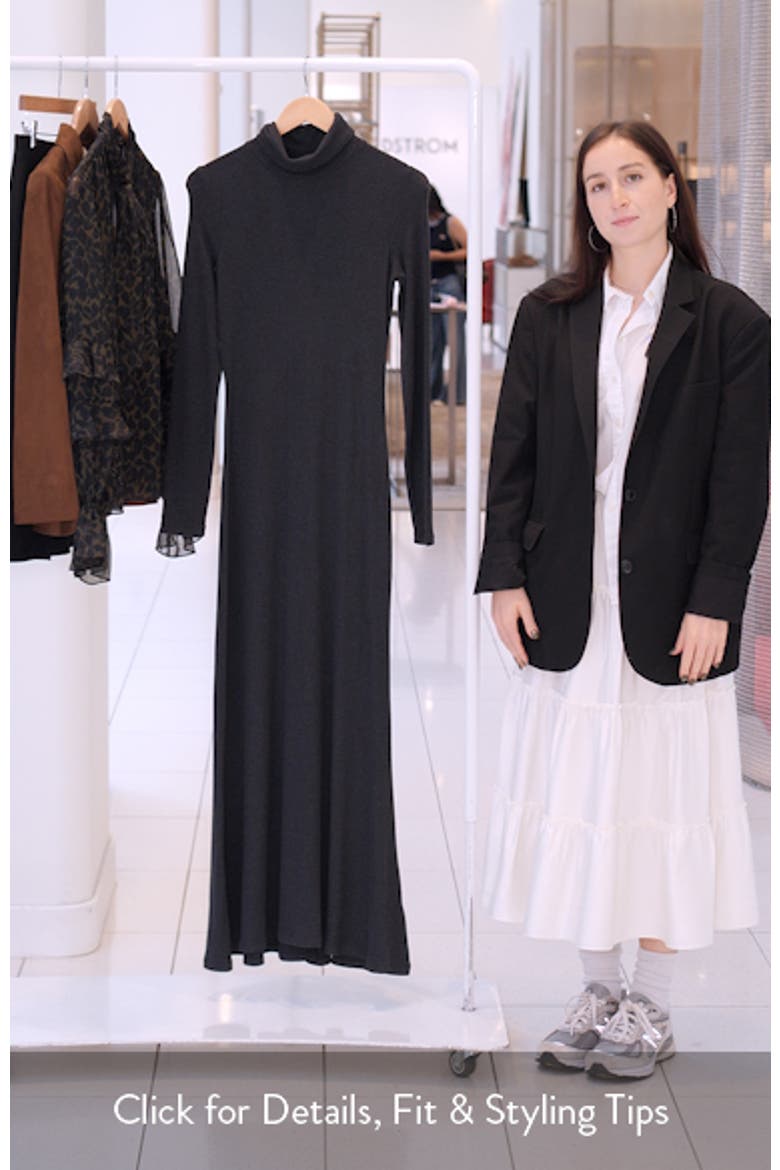 Vanya Long Sleeve Sweater Dress video