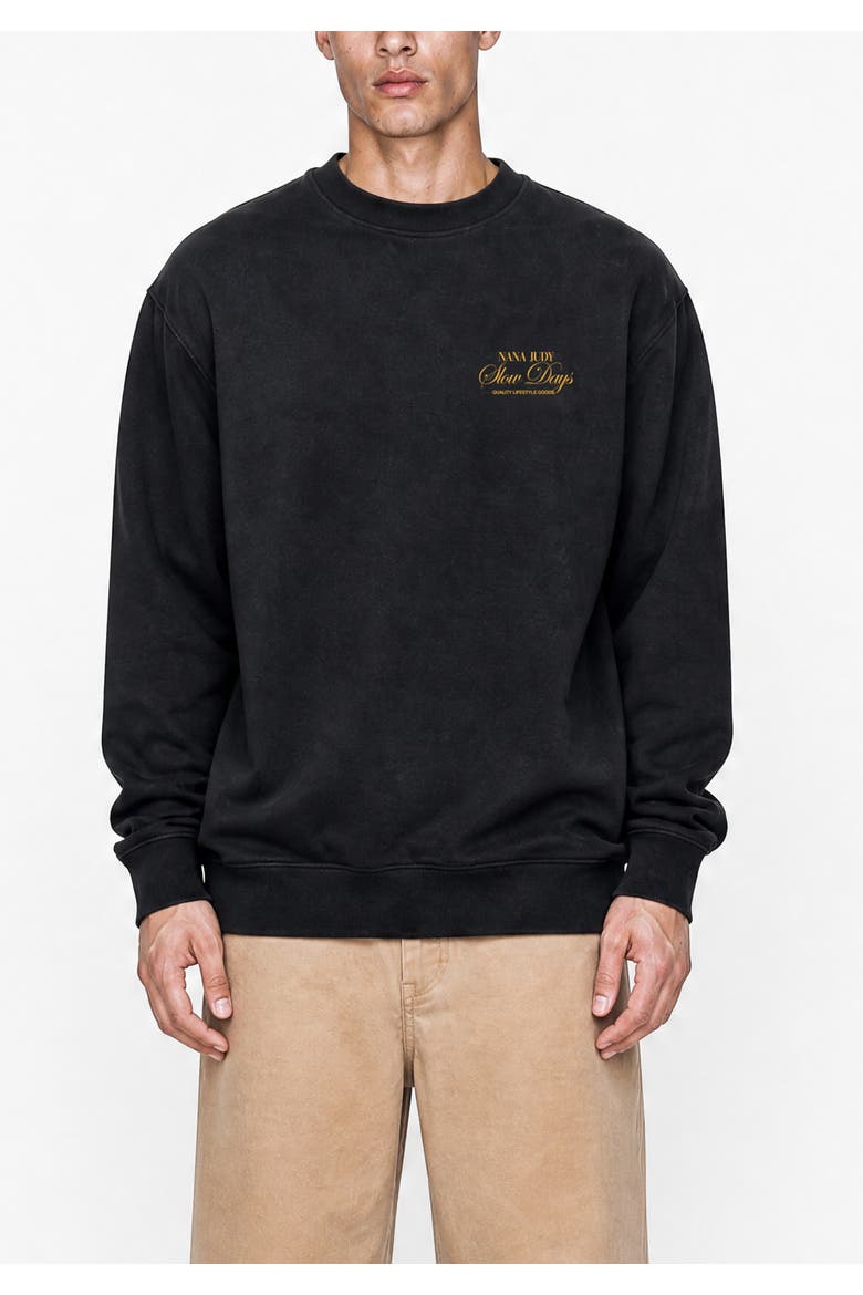 Manoir Sweater, Alternate, color, enzyme black