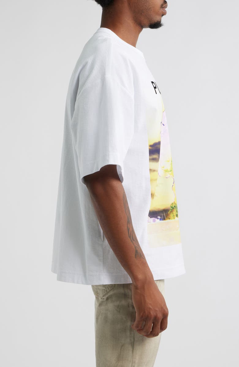 PURPLE BRAND Textured Cotton Jersey Graphic T-Shirt, Alternate, color,