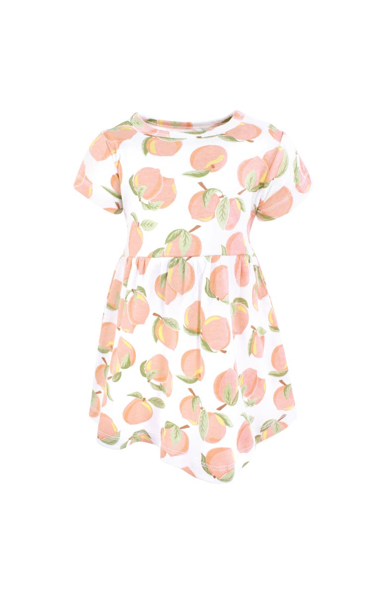 Hudson Baby Twin Pack Baby Dress Pack, Alternate, color, Sweet Peach