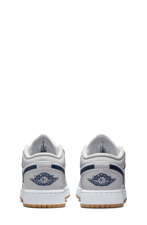 Jordan Boys Aj 1 Low In White
