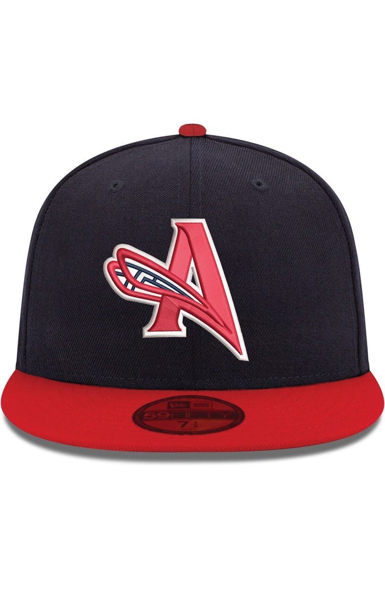 New Era Men's New Era Navy Augusta GreenJackets Authentic Collection 59FIFTY Fitted Hat, Alternate, color, Navy