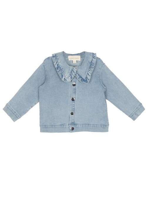 Mabel + Honey Babies' Sweet Savannah Jacket In Blue
