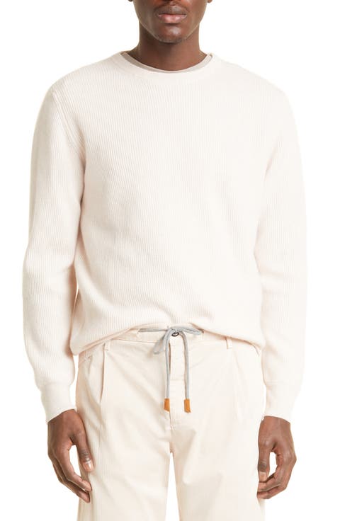 Fine Gauge Cashmere Crewneck Sweater