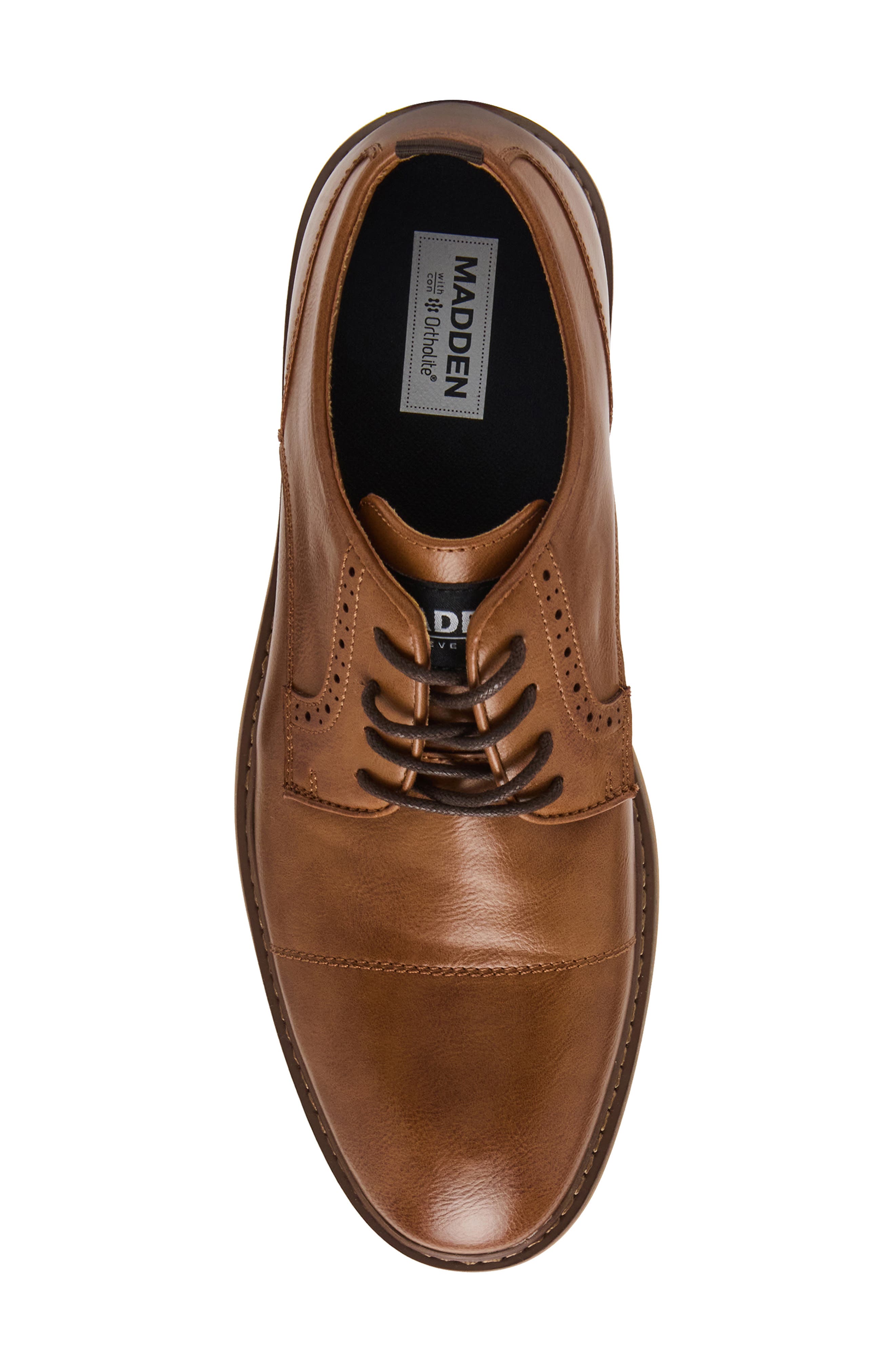 Steve Madden Emmanie Oxford Derby, Alternate, color, Tan Leather