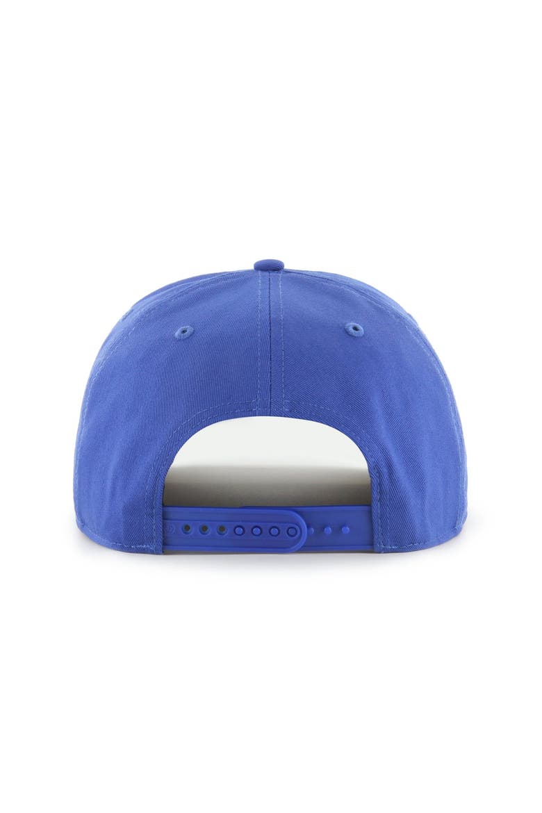Men's '47  Blue New York Knicks Block Arch Hitch Adjustable Hat, Alternate, color, Blue