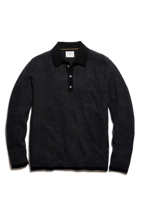 Long Sleeve Sweater Polo