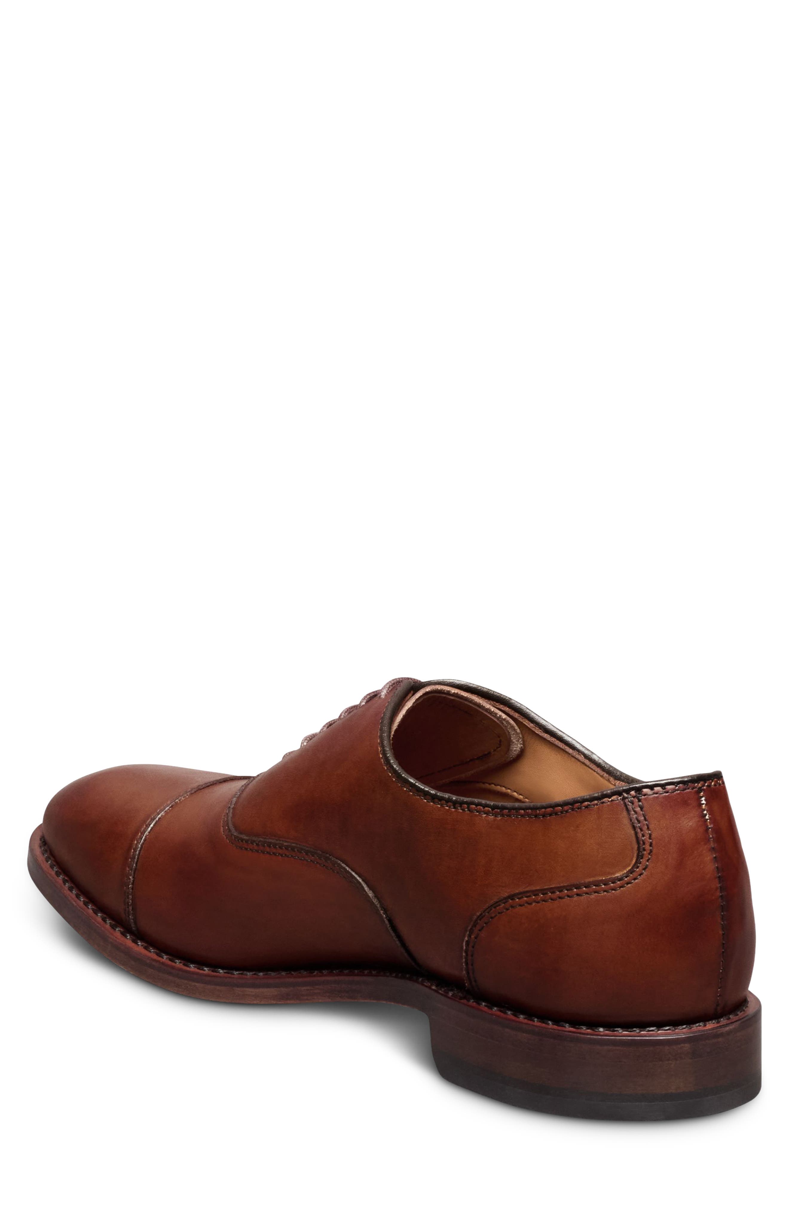Kent Cap Toe Oxford, Alternate, color, CHILI