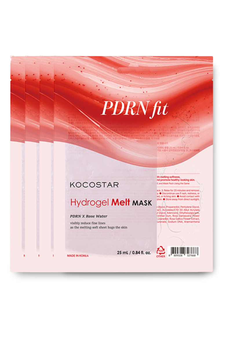 Hydrogel Melt Mask PDRN Fit, Main, color, Red
