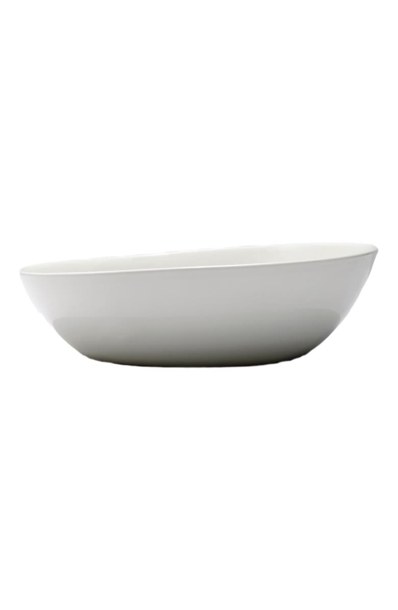 Fors Studio Slanted Serving Bowl, Main, color, White