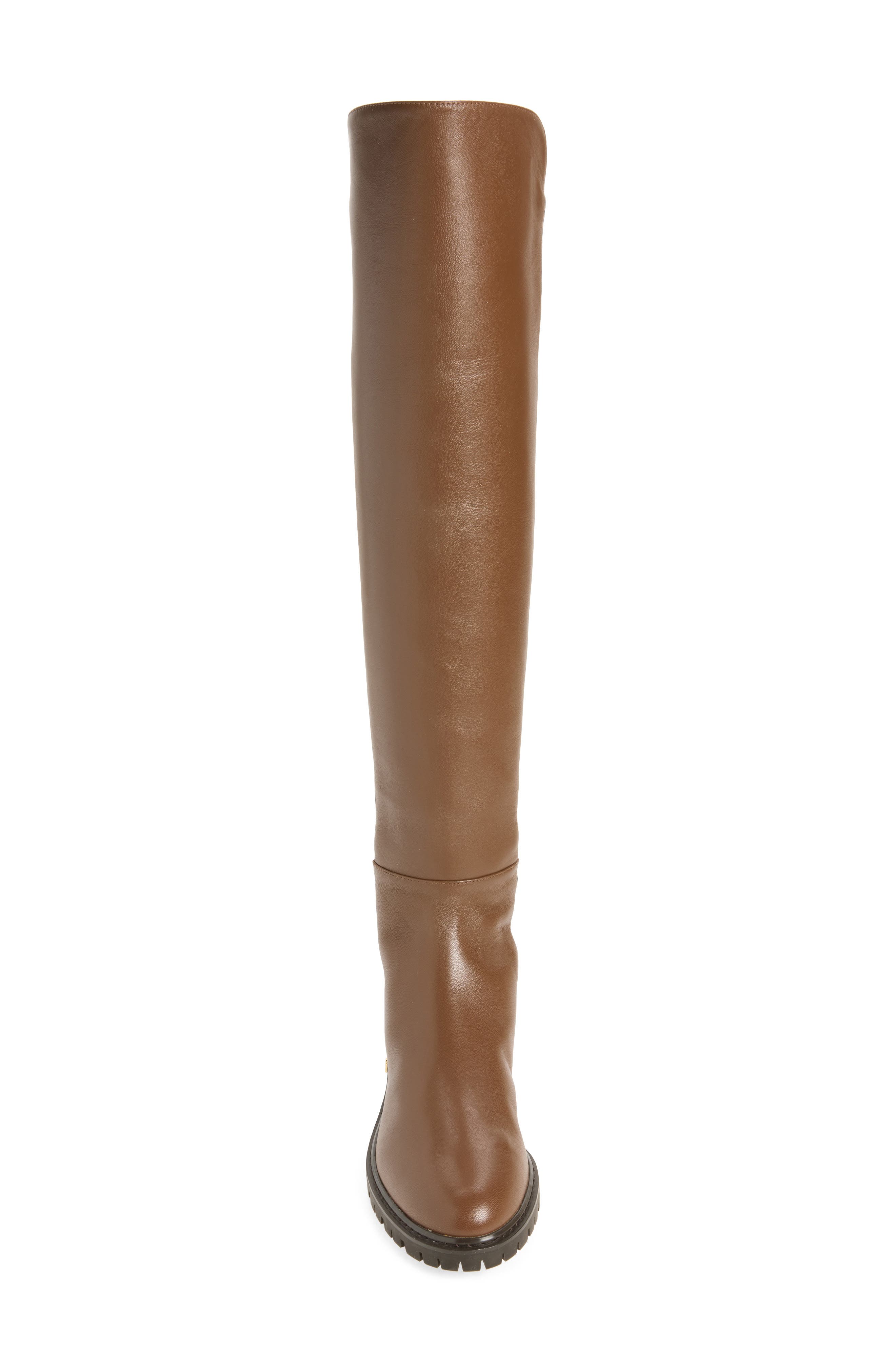 City Over-the-Knee Boot, Alternate, color, COFFEE