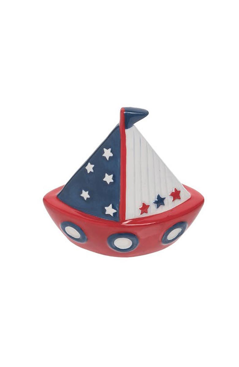 Beachcombers Ships Ahoy Salt & Pepper Set, Alternate, color, Blue