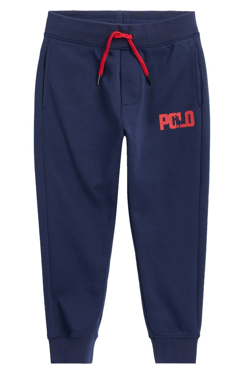 Ralph Lauren Kids' Double Knit Tech Sweatpants, Main, color, 
