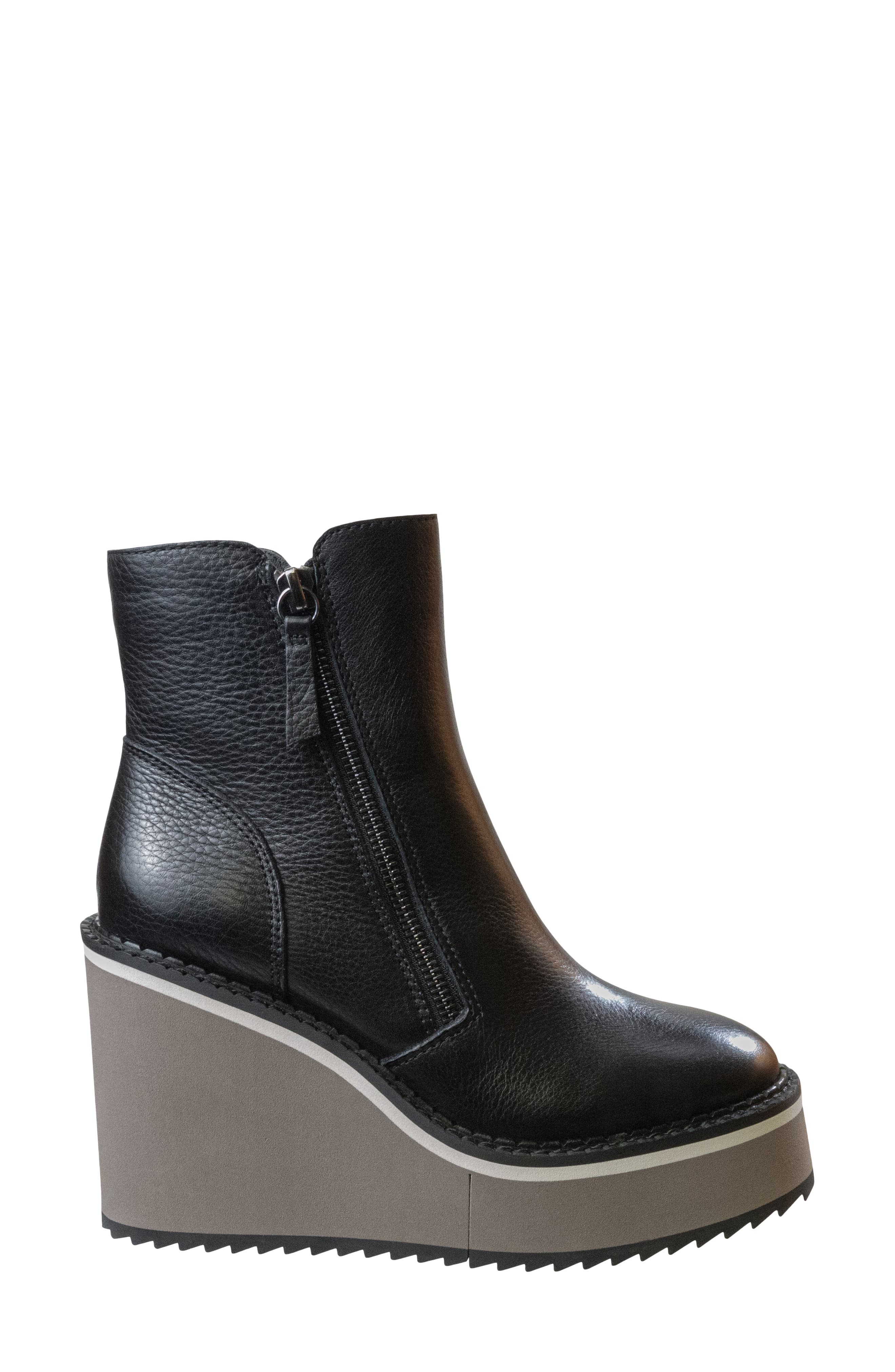 Naked Feet Avail Wedge Bootie, Alternate, color, 