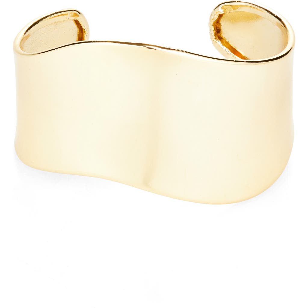 Baublebar Wave Cuff Bracelet In Gold