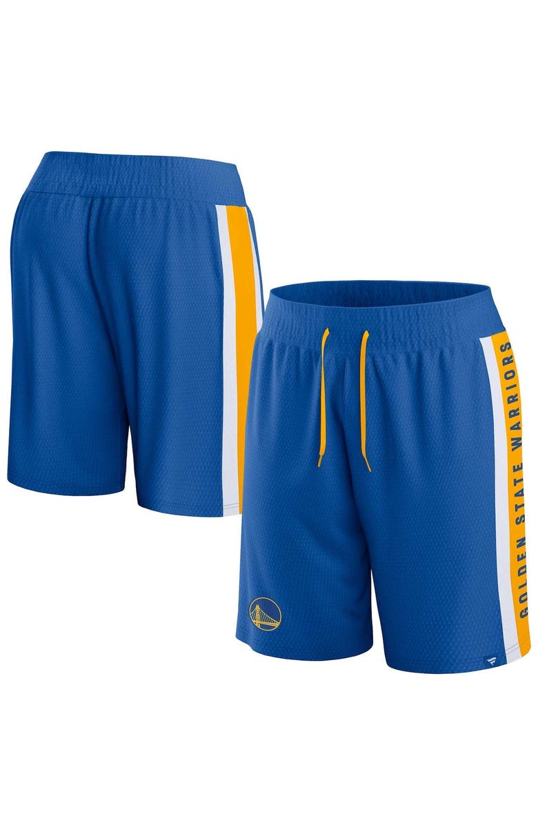 FANATICS Men's Fanatics Branded Royal Golden State Warriors Referee Iconic Mesh Shorts, Main, color, Royal