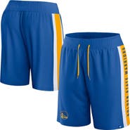 FANATICS Men's Fanatics Branded Royal Golden State Warriors Referee Iconic Mesh Shorts