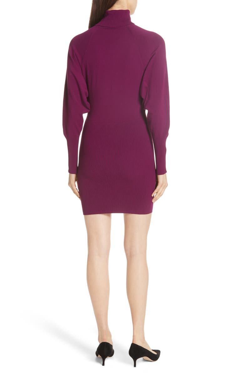 A.L.C. Caren Turtleneck Sweater Dress, Alternate, color, 