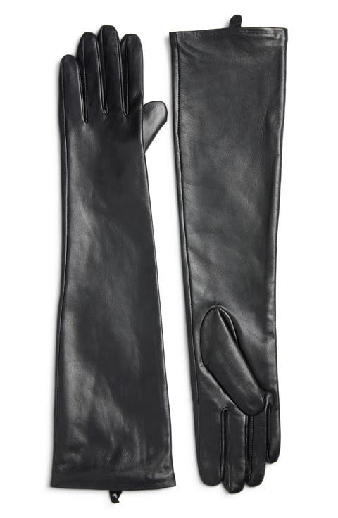 Florence Tech Lambskin Leather Opera Gloves