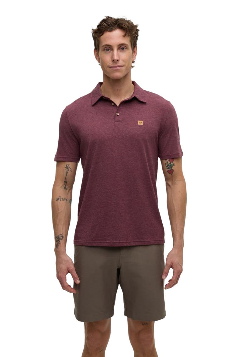 Astir Polo, Alternate, color, Rosewood Fleck
