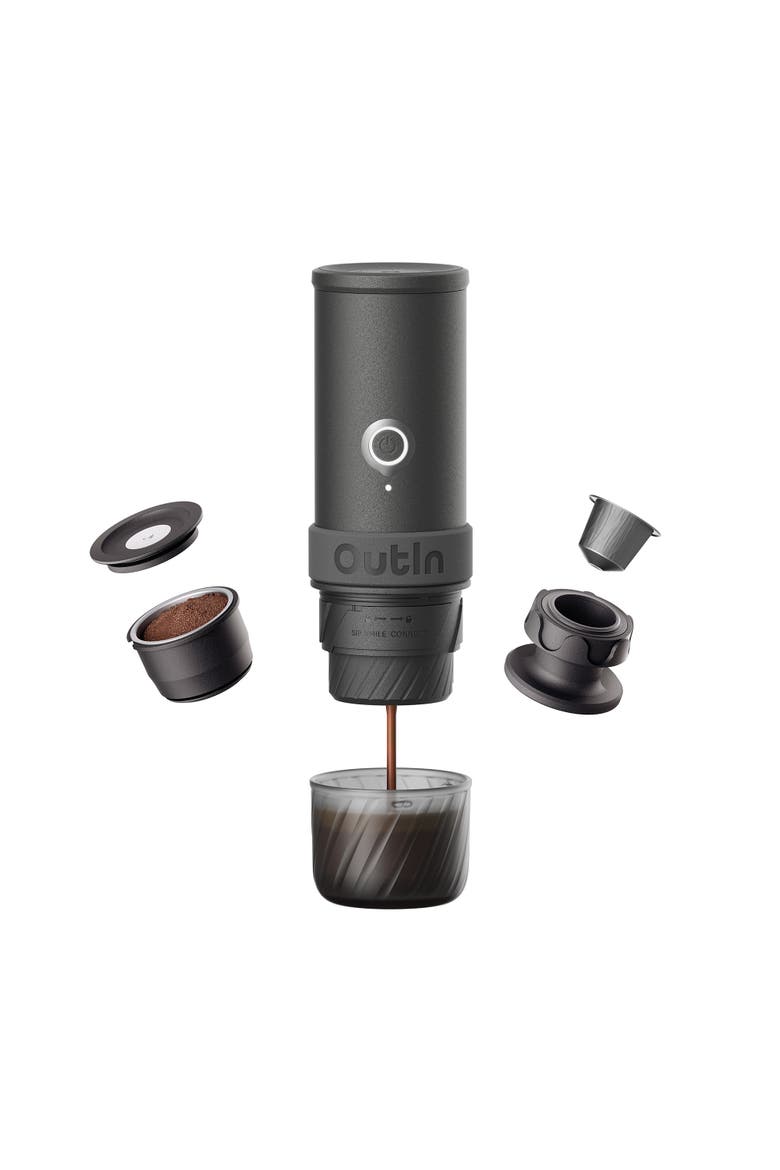 Mino Portable Electric Espresso Machine, Main, color, Space Grey