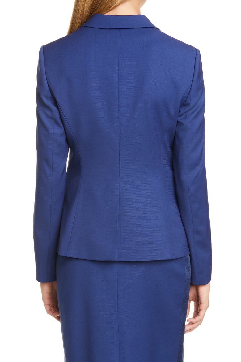 Jatemisa Stretch Wool Jacket, Alternate, color, OCEAN