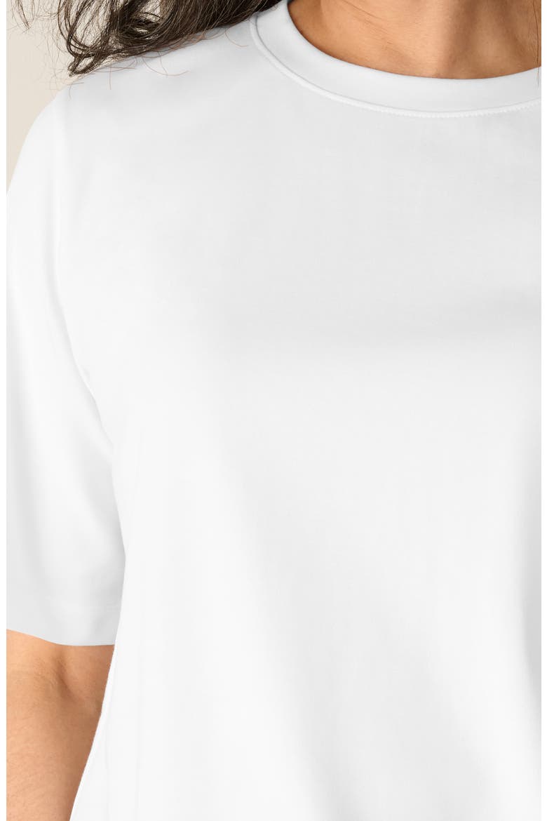 Crewneck Relaxed T-shirt, Alternate, color, WHITE