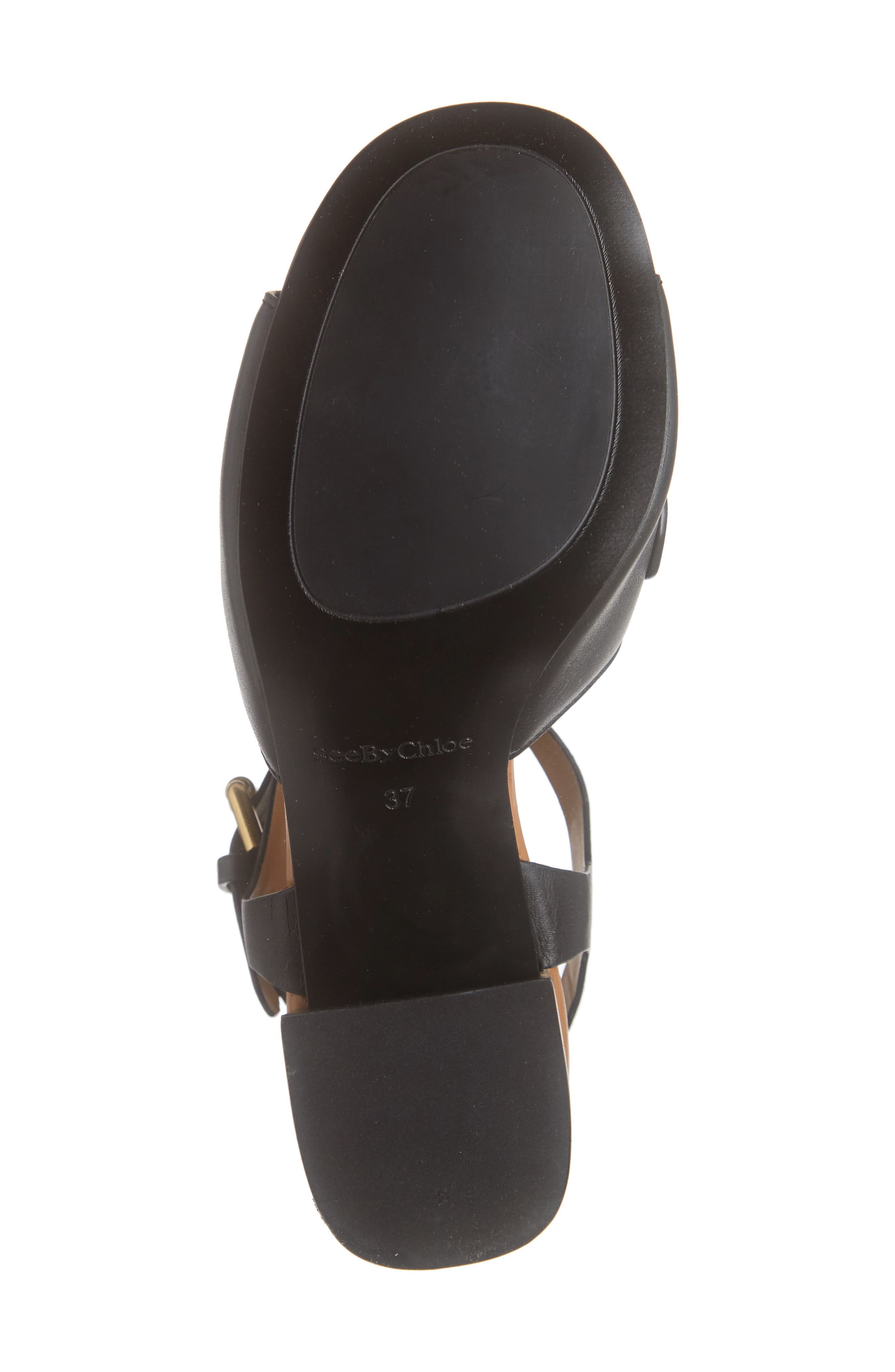 See by Chloé Hana Ankle Strap Sandal, Alternate, color, 