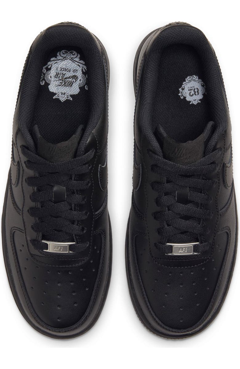 Nike Air Force 1 '07 Sneaker, Alternate, color, Black/ Black/ Black