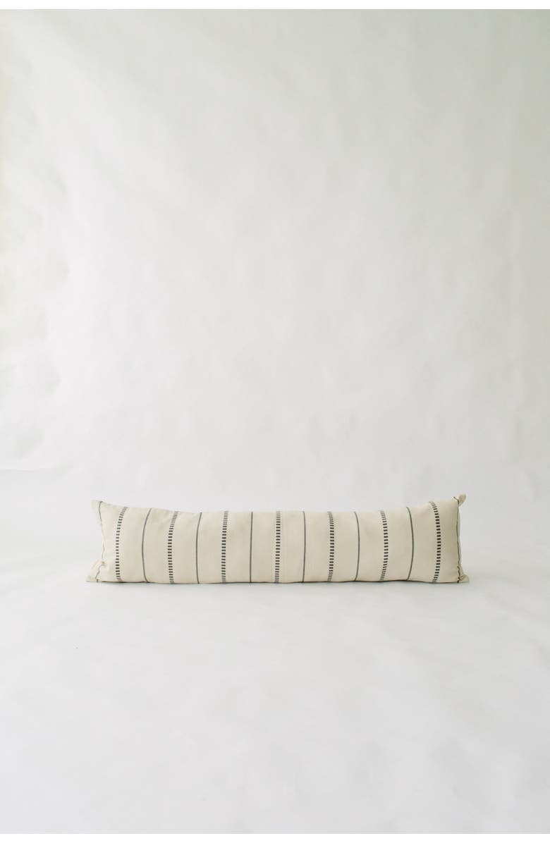Loom Imports Brocade Lumbar Pillow, Main, color, Ivory