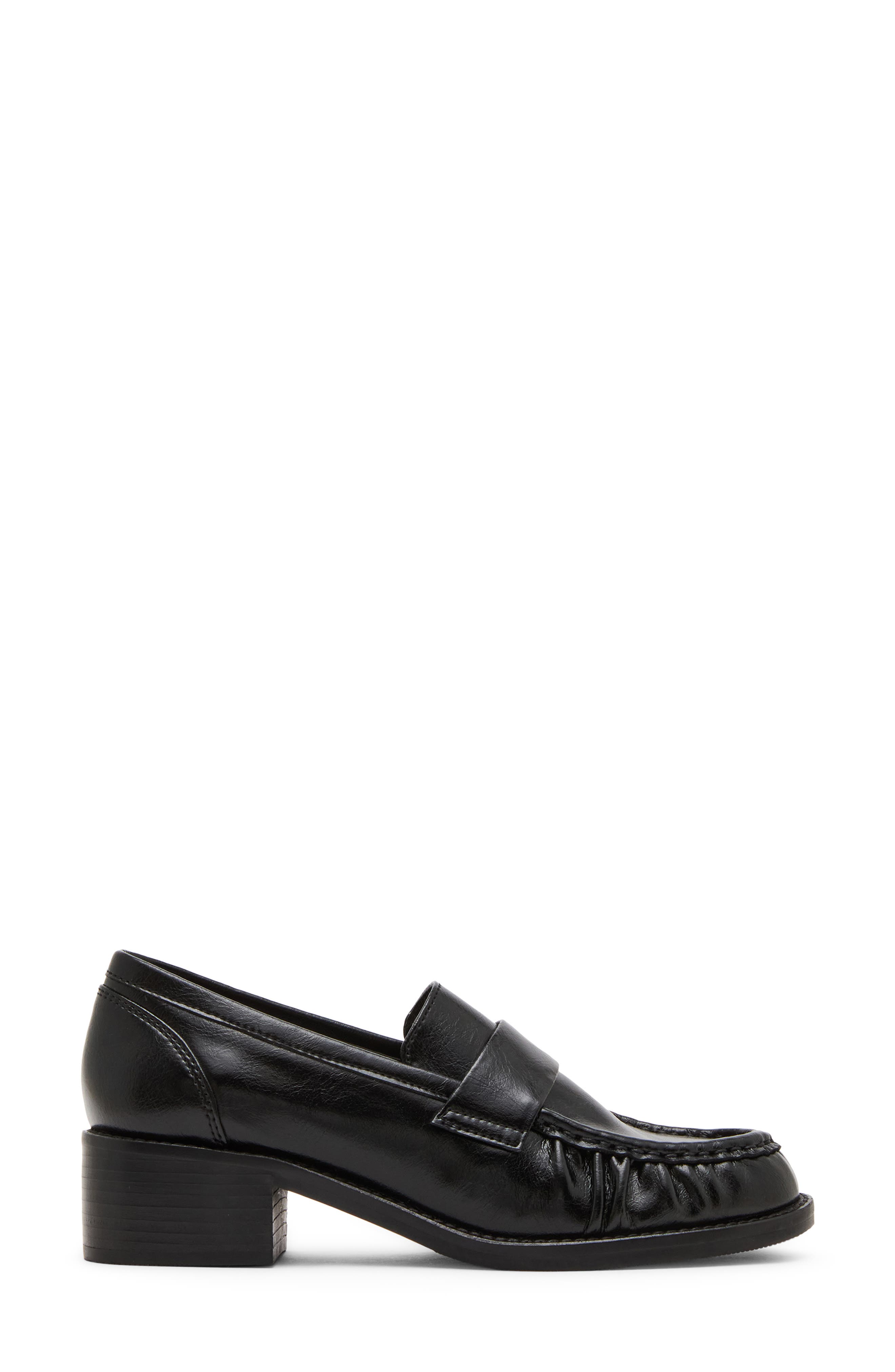 Altman Leather Loafer, Alternate, color, BLACK LEATHER