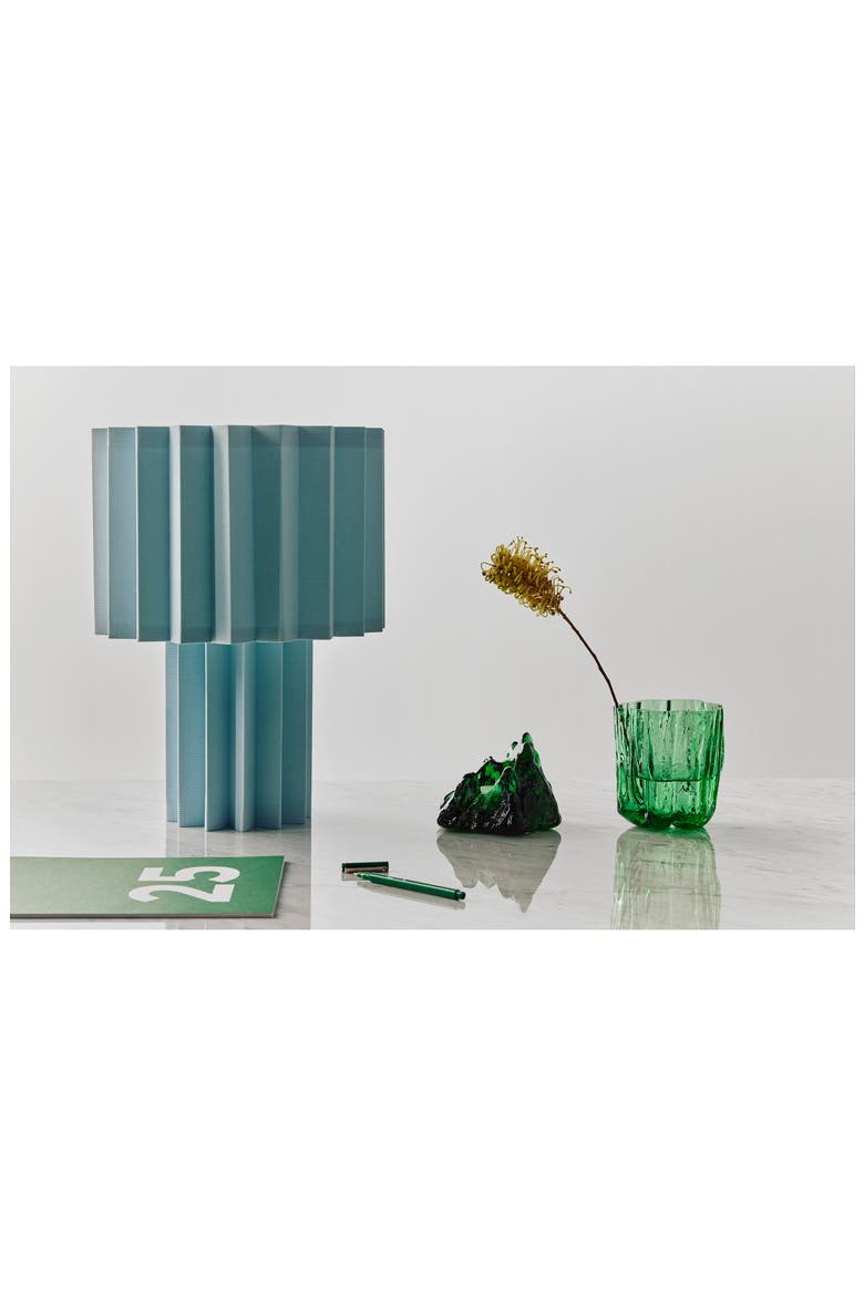 Small Crackle Vase, Alternate, color, GREEN