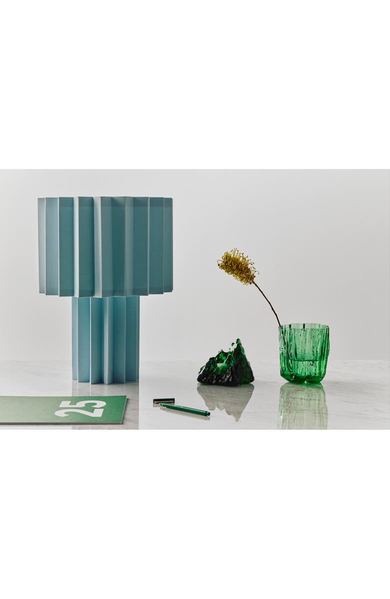 Kosta Boda Small Crackle Vase, Alternate, color, Green