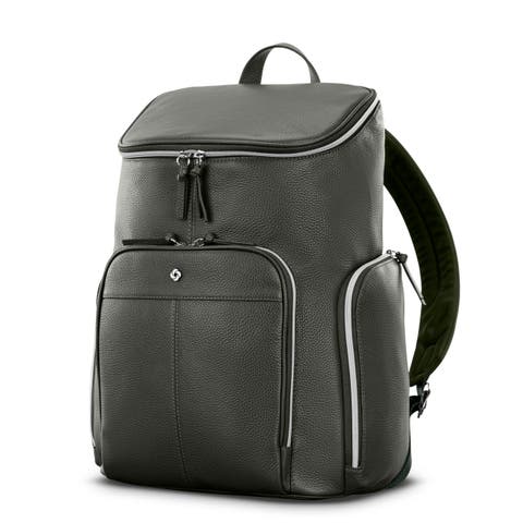 Mobile Solution 2 Leather Deluxe Backpack