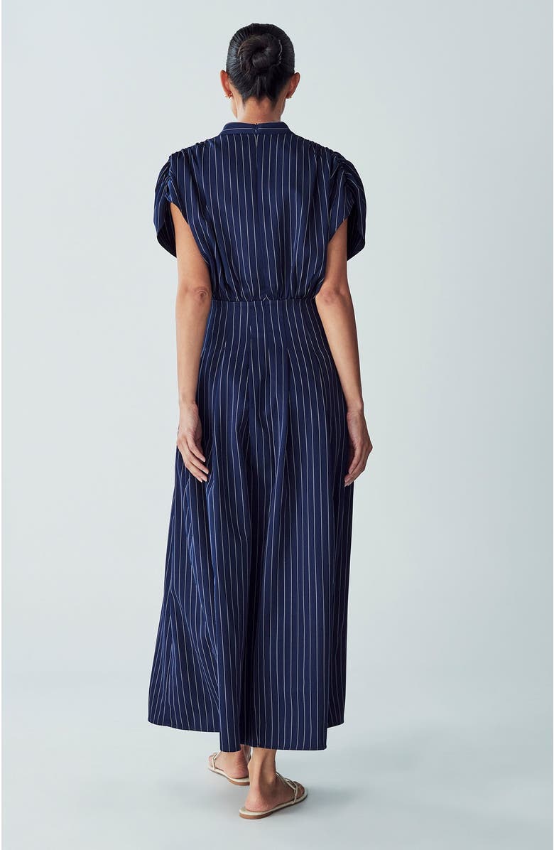 WILLA Otis Dress, Alternate, color, Navy Stripe