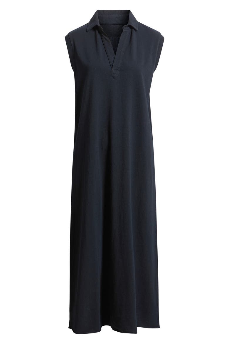 Lillian Polo Maxi Dress, Alternate, color, BRITISH ROYAL NAVY