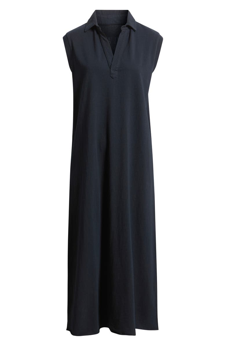 Frank & Eileen Lillian Polo Maxi Dress, Alternate, color, British Royal Navy