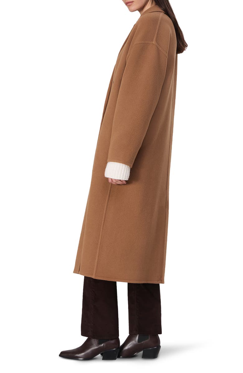 rag & bone Thea Wool Blend Coat, Alternate, color, Camel