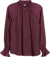 Anne Klein Ruffle Trim Shirt