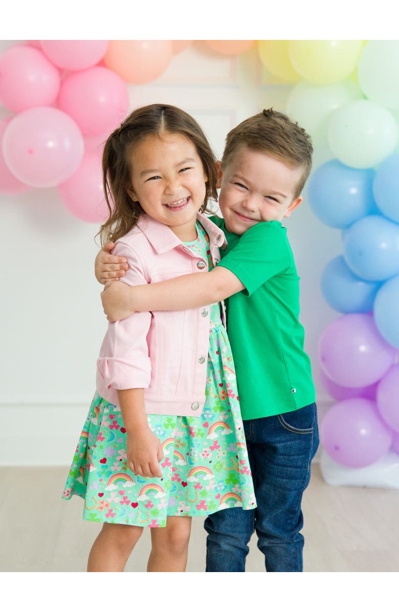 RuggedButts Boys Short Sleeve Knit Henley, Alternate, color, 